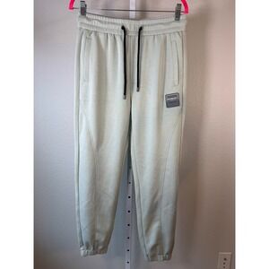 Burberry London England Mens Mint Green Logo Patch Jogger Sweatpants Size L